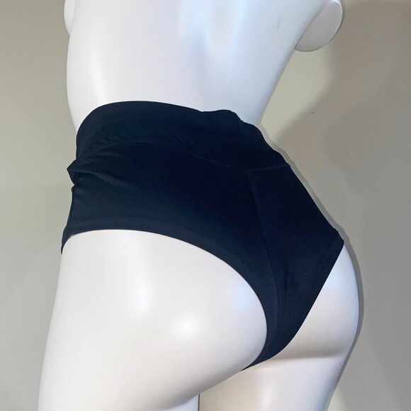 HOOTERS PRE-LOVED UNI - 2 TOPS BOOTIE SHORTS POUCH NAME TAG & NEW TAMARA TIGHTS - Picture 8 of 14